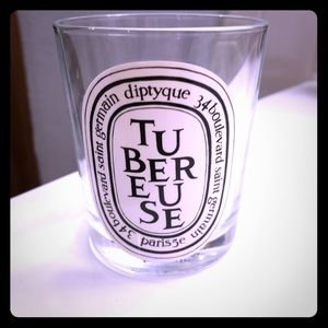 Diptyque empty glass vessel 6.5oz